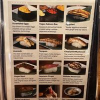   at Vegan Sushi Tokyo in Tokyo