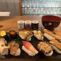 10 piece set  at Vegan Sushi Tokyo in Tokyo