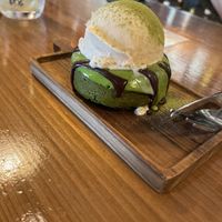 Ice cream and donut   at Vegan Sushi Tokyo in Tokyo