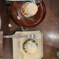 Vegan doughnut and pancakees  at Vegan Sushi Tokyo in Tokyo