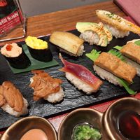 Look at these selections at Vegan Sushi Tokyo in Tokyo