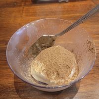 Dessert at Vegan Sushi Tokyo in Tokyo