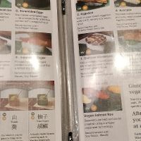 Each piece has description with seasoning suggestions at Vegan Sushi Tokyo in Tokyo