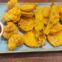 Pakora (need to be veganise) at The Park, Indian Restaurant by Ramada Tashkent in Tashkent