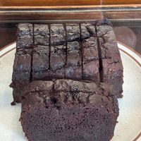 chocolate pound cake at Lady Blume Microbakery + Coffee in Cotati