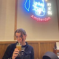   at Jen's Bing Café in Amsterdam