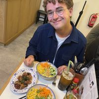   at Jen's Bing Café in Amsterdam