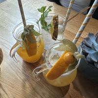 Housemade drinks  at Mandala in Bonn