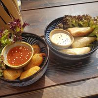 12. The Better Bacon (left) & 11. Früchteecke (right) at Mandala in Bonn