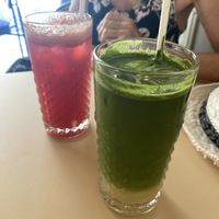 flavoured lemonades  at The Folks Sé in Lisbon