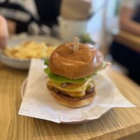 The stack   at Velicious Café in North Narrabeen
