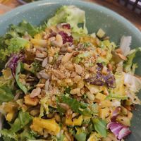 Ensalada (mucha lechuga y poco del resto de ingredientes) at LaCondesa Vielha in Vielha