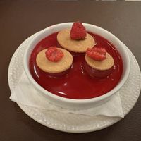 Vegan Panna Cotta  at New York Cafe Budapest in Budapest