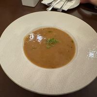 Baked potato soup  at New York Cafe Budapest in Budapest