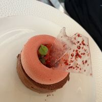 Chocolate and apricot  at New York Cafe Budapest in Budapest