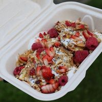 Apple chips at Nourishing Souls Juice Bar in Dayton