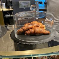 Vegan blueberry and chocolate croissant at Cinico Coffee Company in New York City