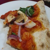Pizza vegana at Villa di Wow in Gijon