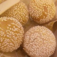 Sesame balls for dessert 😍 at BaoBao - Spagna in Rome
