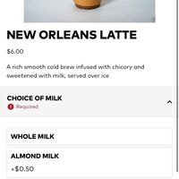 Beverage Menu  at Egg Tuck in Gardena