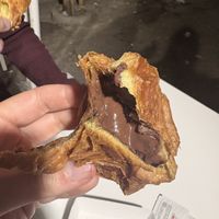 Nutella crossaint   at Zio Rocco Lab Store in Naples