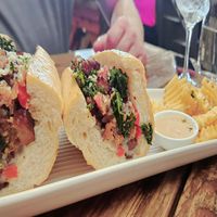 Steak Sandwich at The Uncanny in Portland