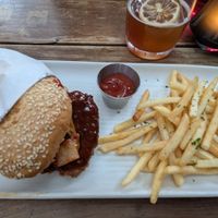 Korean Fried Chick'n at The Uncanny in Portland