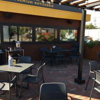 Patio seating September 2024 at Brasa in Hopkins