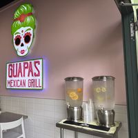 Water station, highly appreciated   at Guapas Mexican Grill in Menlo Park
