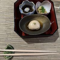Vegan starters  at Eigikutei in Los Angeles
