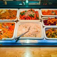 Today's buffet offerings at Sattgrün - Hafen at Sattgrün - Hafen in Dusseldorf