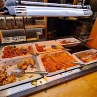 Counter buffet at Sattgrün - Hafen in Dusseldorf