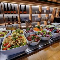 Buffet at Sattgrün - Hafen in Dusseldorf