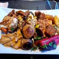 Small dish at Sattgrün - Hafen in Dusseldorf