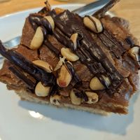 Peanut cake at Sattgrün - Hafen in Dusseldorf