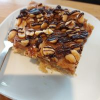Peanut choco cake at Sattgrün - Hafen in Dusseldorf