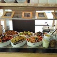 buffet at Sattgrün - Hafen in Dusseldorf