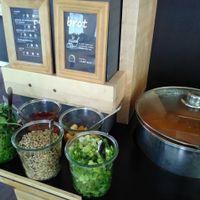 soup station at Sattgrün - Hafen in Dusseldorf