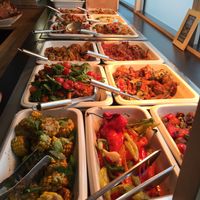 hot food at Sattgrün - Hafen in Dusseldorf