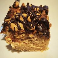 Almond cake at Sattgrün - Hafen in Dusseldorf