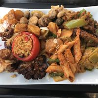 Beispiel (großer Teller) at Sattgrün - Hafen in Dusseldorf