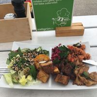 All vegan everything!  at Sattgrün - Hafen in Dusseldorf