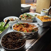 We eat 2 at Sattgrün - Hafen in Dusseldorf