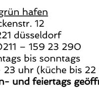 Supposed to be open at Sattgrün - Hafen in Dusseldorf