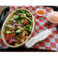 Amazon Veggie Bowl at Calletana's Peruvian Fast Food in Chantilly