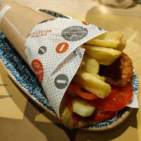 Falafel pita at Zespero in Vicenza