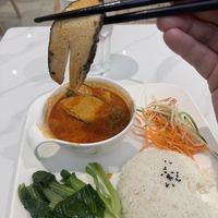 Fish curry   at Veggie House 一芳 - Orchard in Central Singapore