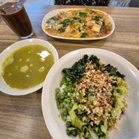 Thunder tea rice at Fu Kang Ting Vegetarian - Bedok - 富康庭素食轩 in East Singapore