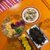 Seaweed with avocado 🥑  at Ningen Restaurant in Tokyo