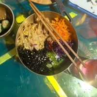   at Ningen Restaurant in Tokyo